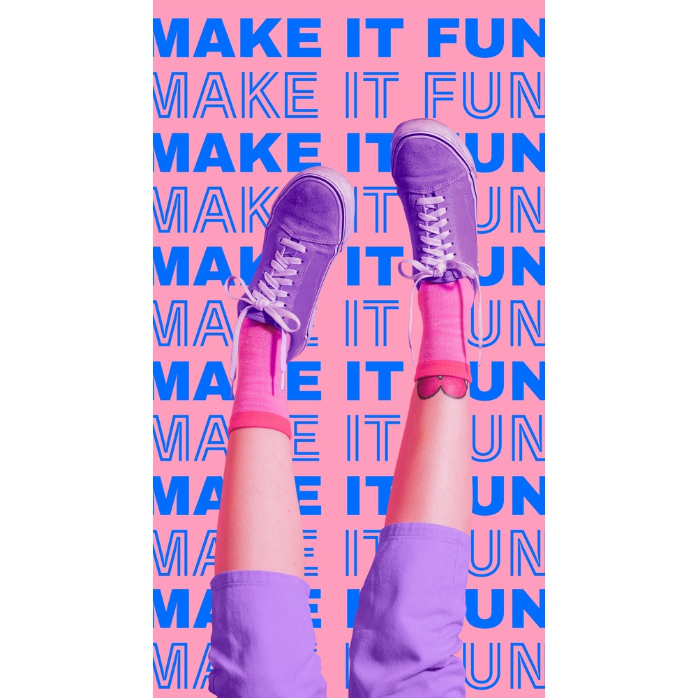 ΕΚΤΥΠΩΜΕΝΗ ΚΟΥΠΑ MAKE IT FUN POSTER 00696 - Image 2
