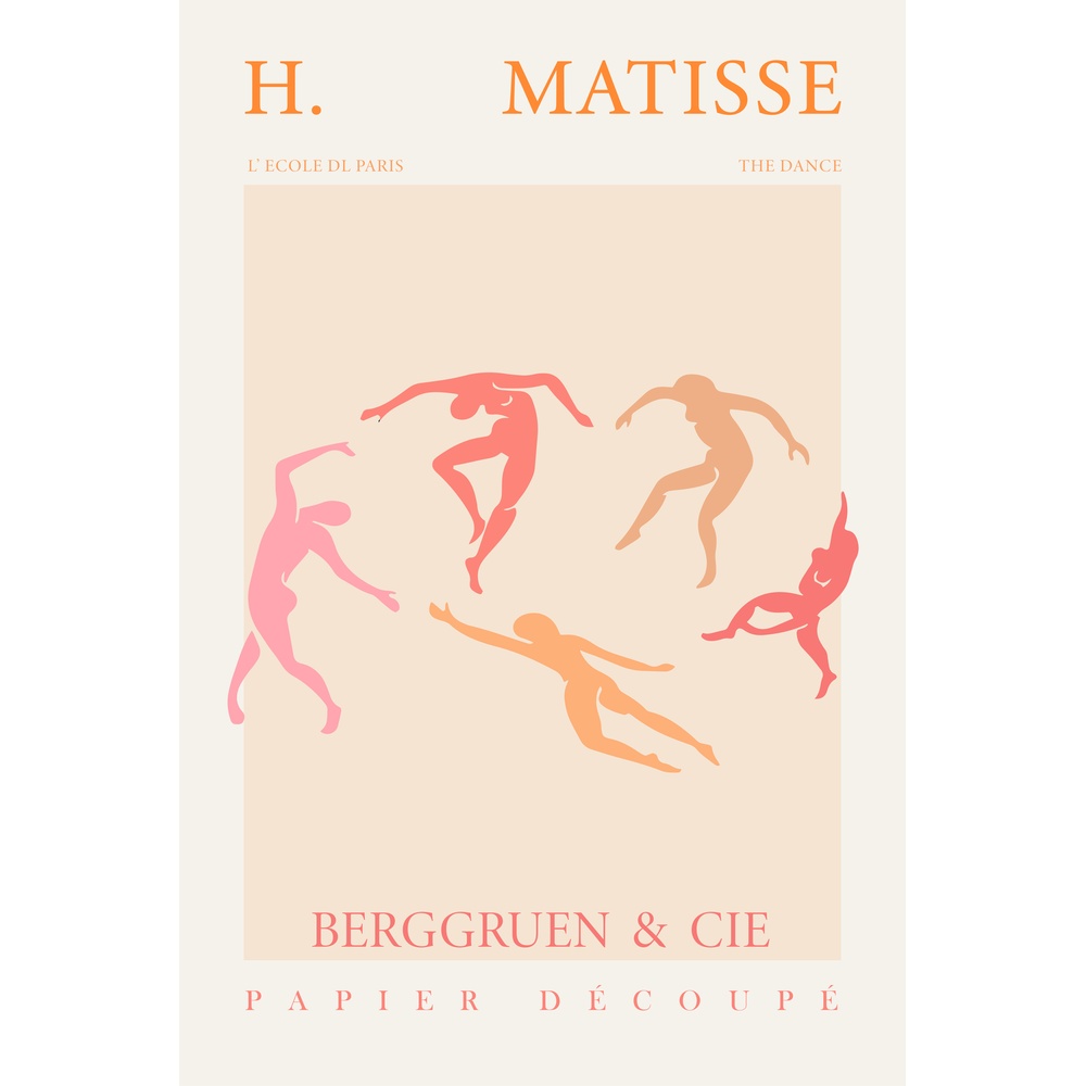 ΕΚΤΥΠΩΜΕΝΗ ΚΟΥΠΑ MATISSE DANCE POSTER 00699 - Image 2