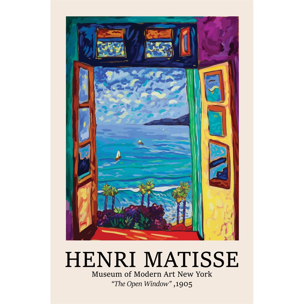 ΕΚΤΥΠΩΜΕΝΗ ΚΟΥΠΑ MATISSE OPEN WINDOW 00700 - Image 2