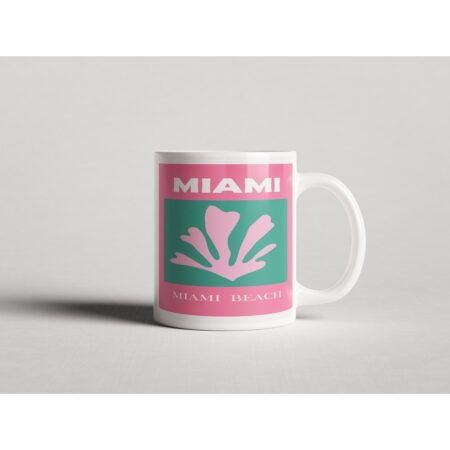 ΕΚΤΥΠΩΜΕΝΗ ΚΟΥΠΑ MIAMI BEACH ART PRINT 00702