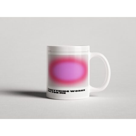 ΕΚΤΥΠΩΜΕΝΗ ΚΟΥΠΑ PINK AURA AFFIRMATION POSTER 00711