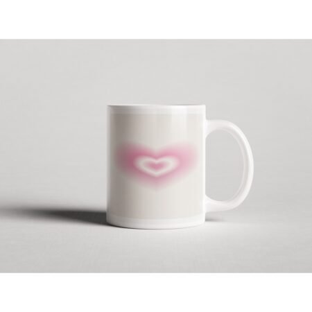 ΕΚΤΥΠΩΜΕΝΗ ΚΟΥΠΑ PINK AURA HEART 00712