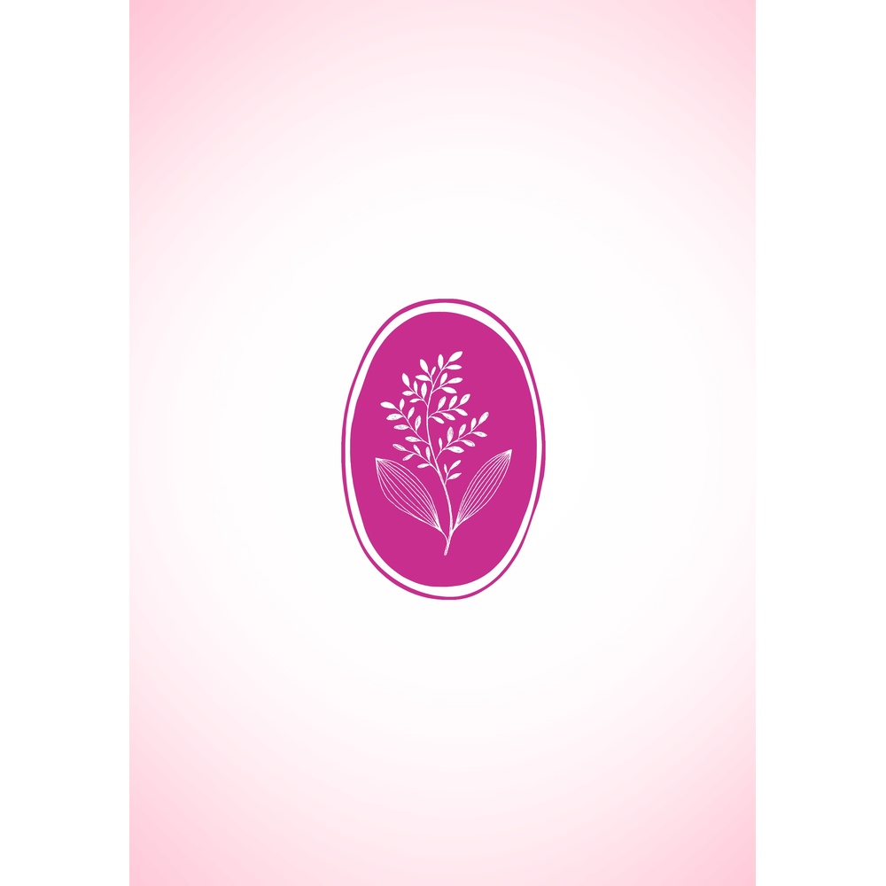 ΕΚΤΥΠΩΜΕΝΗ ΚΟΥΠΑ PINK BOTANICAL EMBLEM 00714 - Image 2