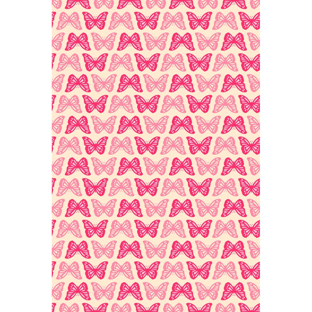 ΕΚΤΥΠΩΜΕΝΗ ΚΟΥΠΑ PINK BUTTERFLY PATTERN 00721 - Image 2