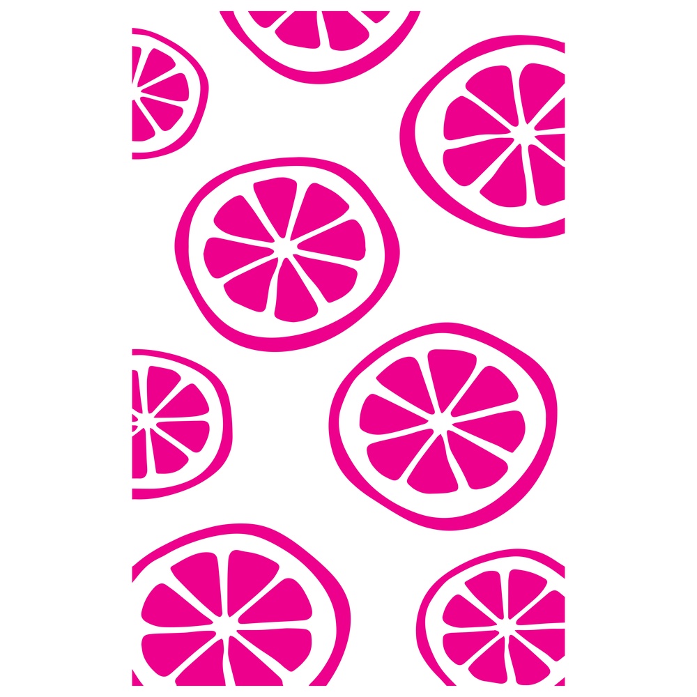 ΕΚΤΥΠΩΜΕΝΗ ΚΟΥΠΑ PINK CITRUS PATTERN 00731 - Image 2