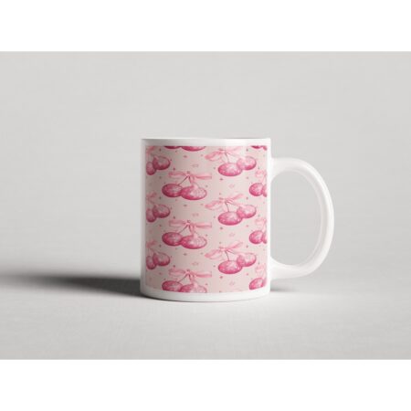 ΕΚΤΥΠΩΜΕΝΗ ΚΟΥΠΑ PINK DISCO BALL CHERRIES 00737