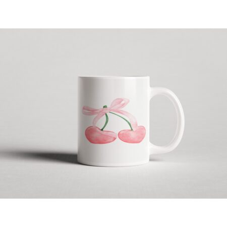 ΕΚΤΥΠΩΜΕΝΗ ΚΟΥΠΑ PINK HEART CHERRIES 00755