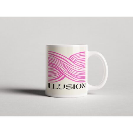 ΕΚΤΥΠΩΜΕΝΗ ΚΟΥΠΑ PINK ILLUSION ART PRINT 00758