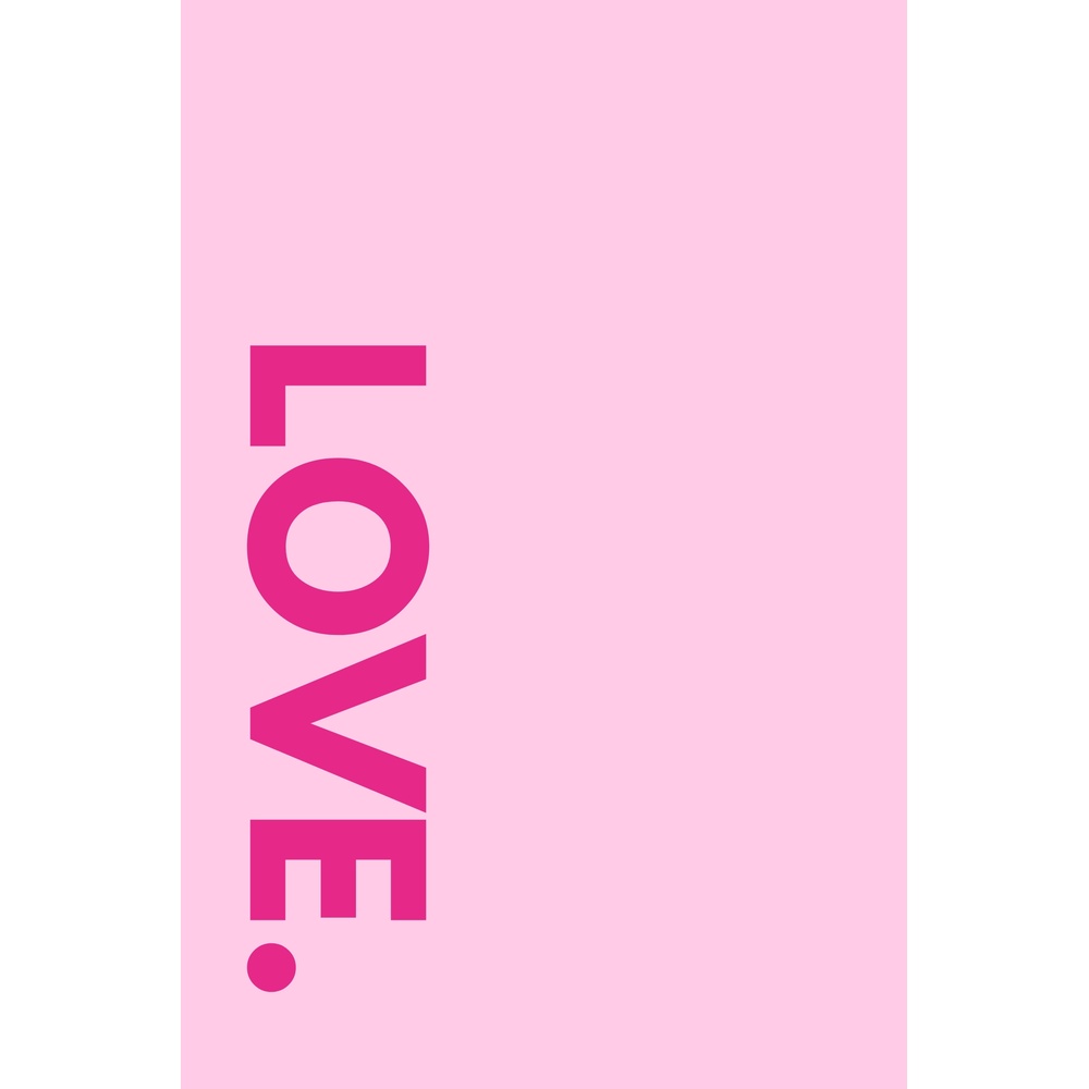 ΕΚΤΥΠΩΜΕΝΗ ΚΟΥΠΑ PINK LOVE TYPOGRAPHY 00763 - Image 2