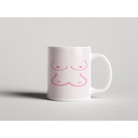 ΕΚΤΥΠΩΜΕΝΗ ΚΟΥΠΑ PINK RIBBON BREAST ART 00778