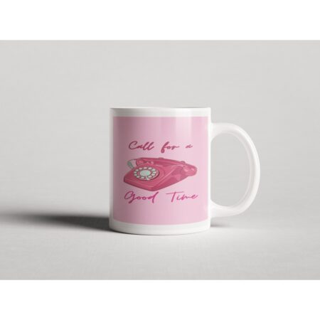 ΕΚΤΥΠΩΜΕΝΗ ΚΟΥΠΑ PINK TELEPHONE ART PRINT 00783