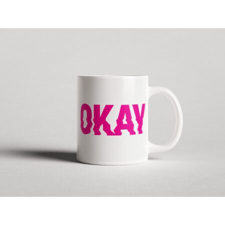 ΕΚΤΥΠΩΜΕΝΗ ΚΟΥΠΑ PINK WAVY OKAY GRAPHIC 00790