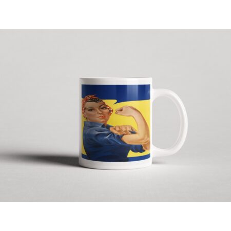 ΕΚΤΥΠΩΜΕΝΗ ΚΟΥΠΑ ROSIE THE RIVETER 00826