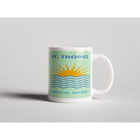 ΕΚΤΥΠΩΜΕΝΗ ΚΟΥΠΑ ST TROPEZ ART 00831