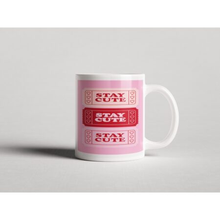 ΕΚΤΥΠΩΜΕΝΗ ΚΟΥΠΑ STAY CUTE TICKET 00832