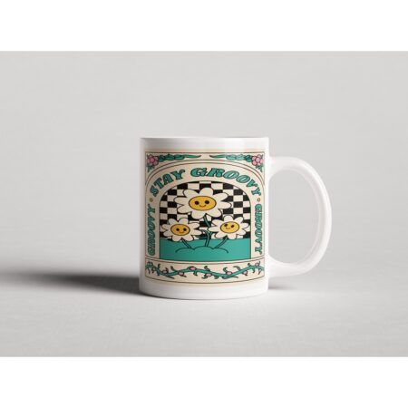 ΕΚΤΥΠΩΜΕΝΗ ΚΟΥΠΑ STAY GROOVY DAISY 00833