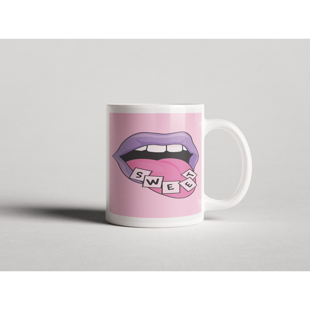 ΕΚΤΥΠΩΜΕΝΗ ΚΟΥΠΑ SWEET LIPS ART PRINT 00840
