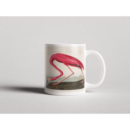 ΕΚΤΥΠΩΜΕΝΗ ΚΟΥΠΑ VINTAGE FLAMINGO ART PRINT 00853