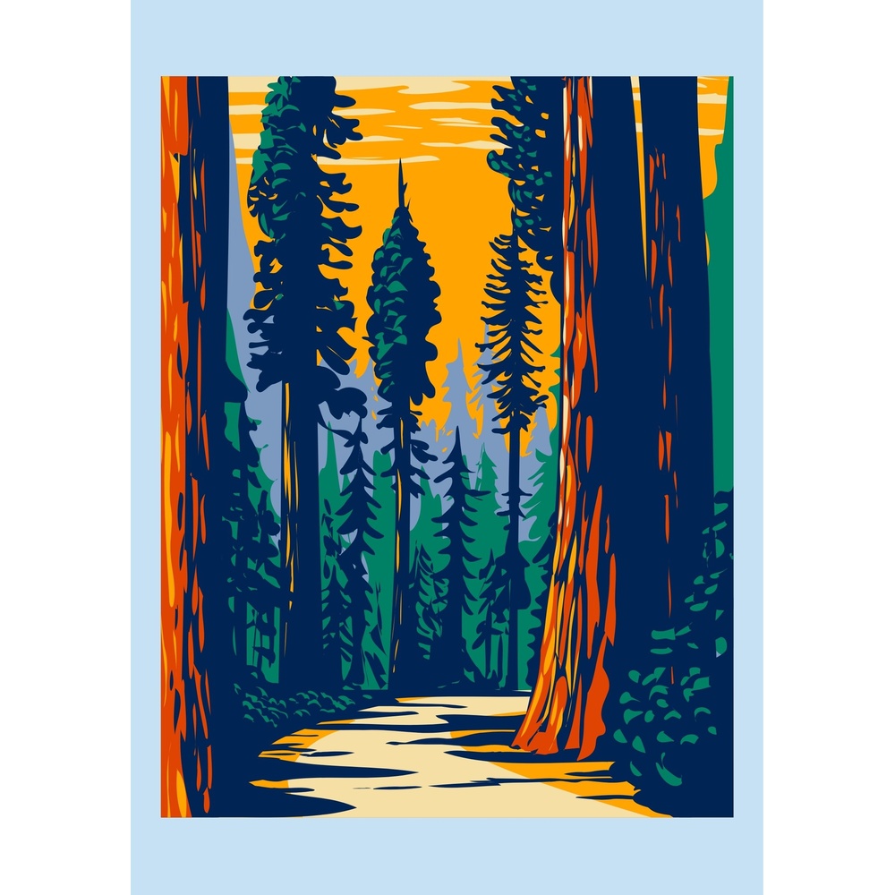 ΕΚΤΥΠΩΜΕΝΗ ΚΟΥΠΑ VINTAGE REDWOOD FOREST 00855 - Image 2
