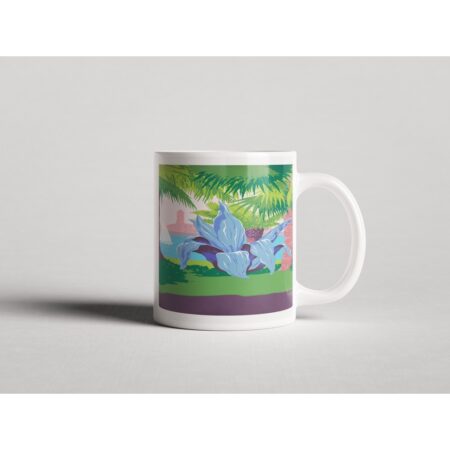 ΕΚΤΥΠΩΜΕΝΗ ΚΟΥΠΑ VINTAGE TROPICAL COASTAL 00499