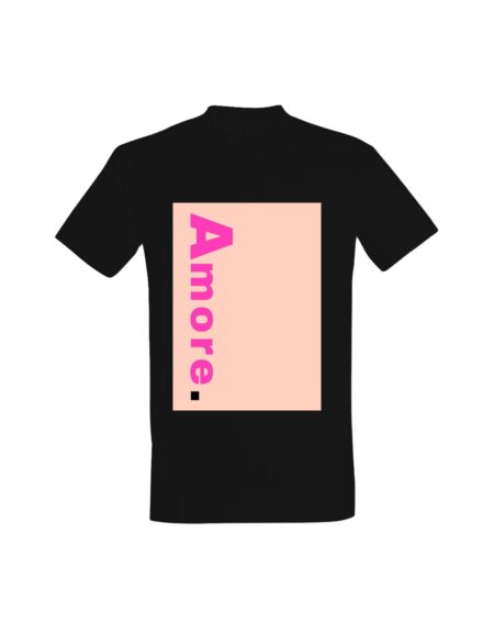 T-shirt Bold Amore Print 01519