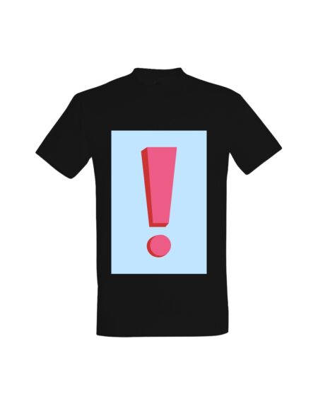 T-shirt Bold Exclamation 01520
