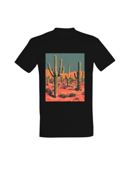 T-shirt Desert Cactus Sunset