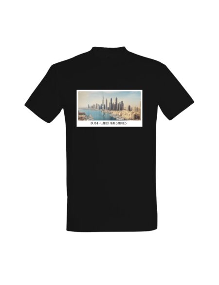 T-shirt Dubai Skyline Art 01549