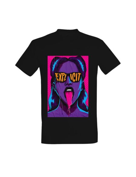T-shirt Explicit Neon Pop