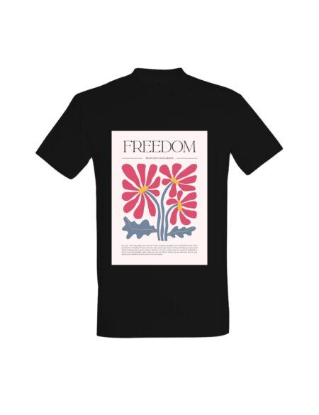 T-shirt Freedom Floral Bloom 01557