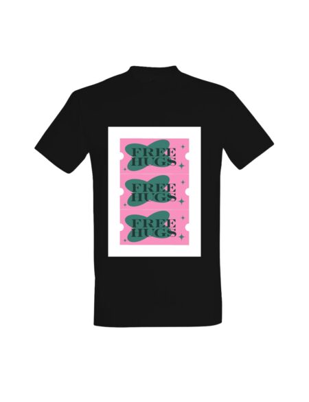 T-shirt Free Hugs Ticket 01558