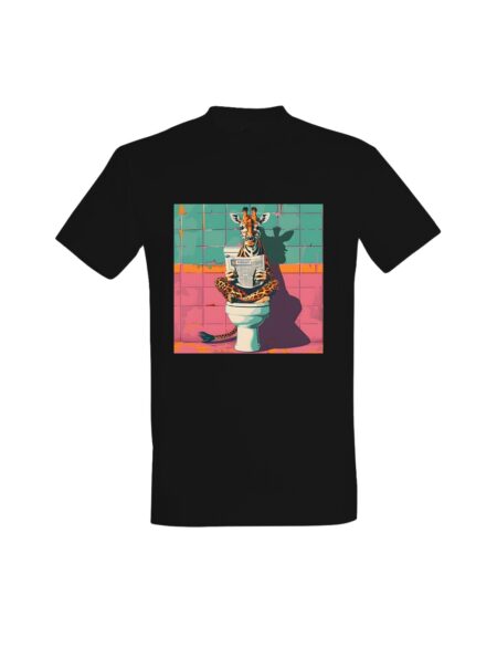 T-shirt Giraffe Bathroom Break