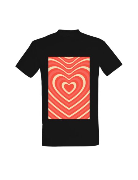 T-shirt Groovy Heart Waves 01561
