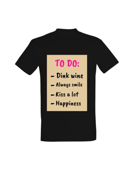 T-shirt Happy Life Checklist 01563