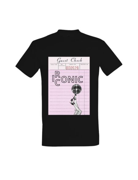 T-shirt Iconic Disco Check