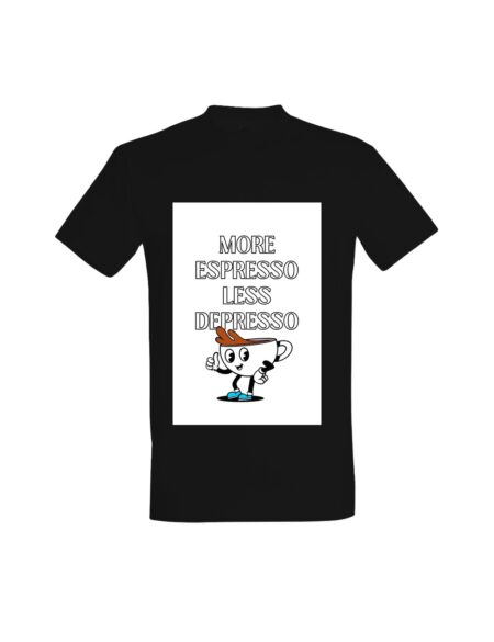 T-shirt Less Depresso 01574