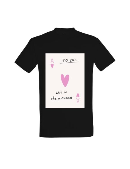 T-shirt Live The Moment 01576