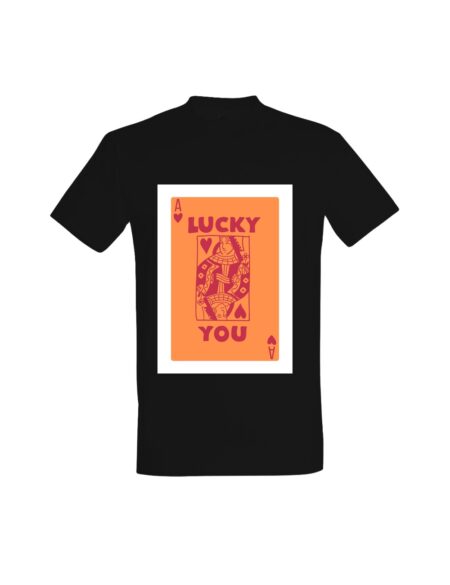 T-shirt Lucky Playing Card 01586