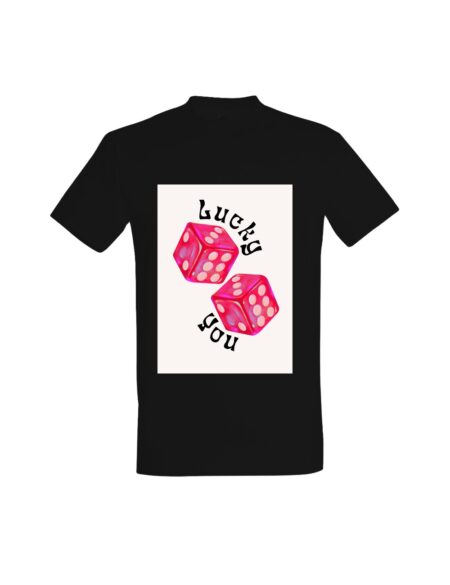 T-shirt Lucky You Dice 01590