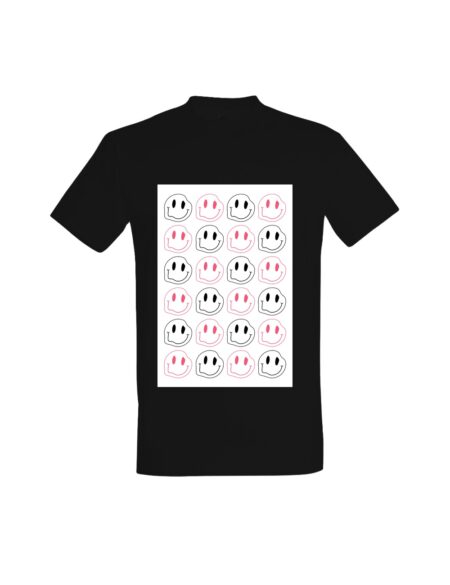 T-shirt Melting Smiley Faces 01603