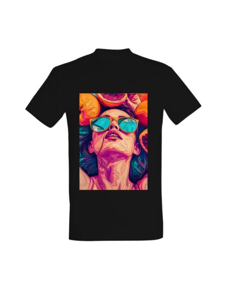 T-shirt Neon Citrus Dreams