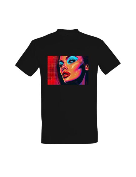 T-shirt Neon Pop Art Glamour