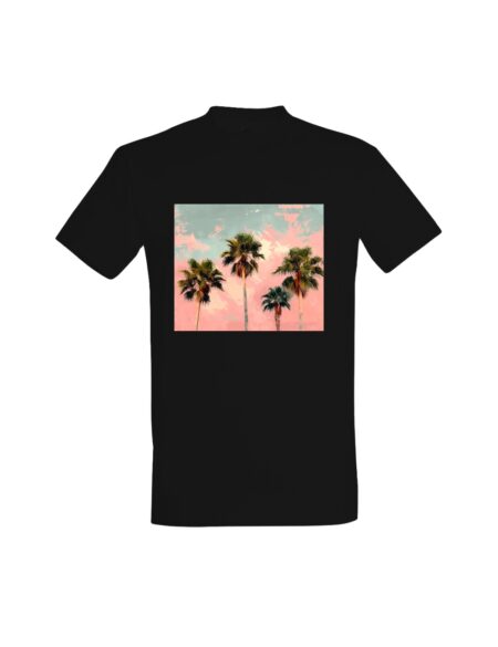 T-shirt Pastel Palm Paradise