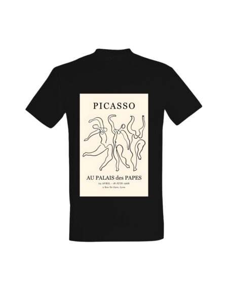T-shirt Picasso Line Art 01622