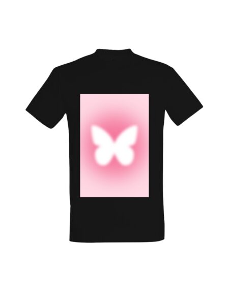 T-shirt Pink Aura Butterfly 01624