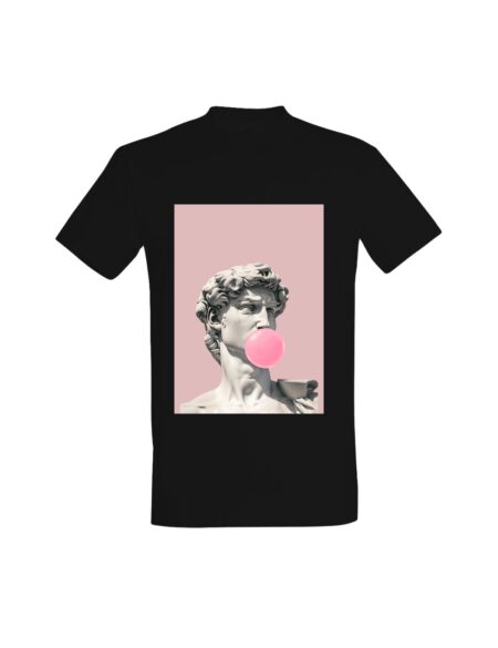 T-shirt Pink Bubblegum Statue