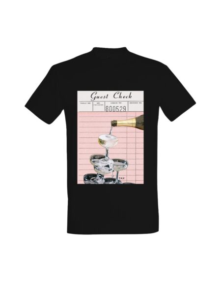 T-shirt Pink Champagne Tower