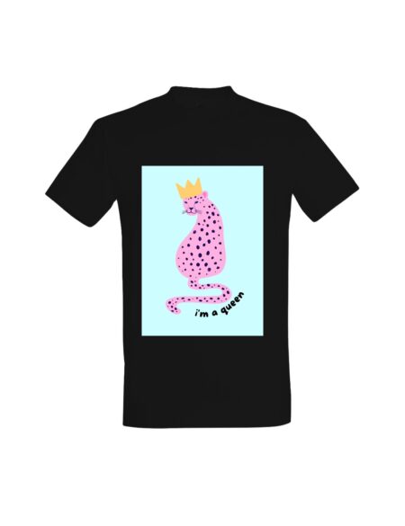 T-shirt Pink Leopard Queen 1 01629