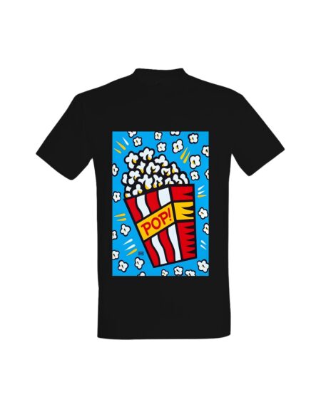 T-shirt Pop Art Popcorn