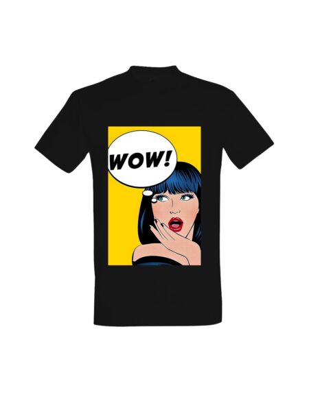 T-shirt Pop Art Wow